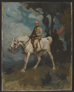 General Sir Frederick Sleigh Roberts auf seinem Pferd Vonolel, 1894