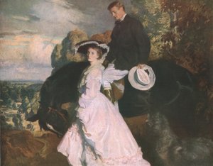 Die Rückkehr vom Ausritt, 1902, ca. 1930