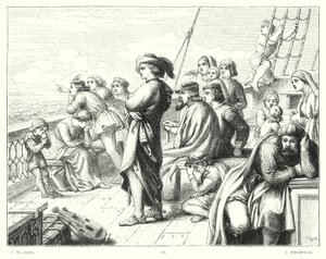 Lord Byrons Childe Harold, Canto I, Strophe 12 (Gravur)