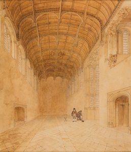 Crosby Hall (Nr. 2), ca. 1818 von Charles Wild
