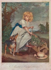 Meister Henry Hoare 1784-1836, als Junge, beim Gärtnern, 1883-1906 von Charles Wilkinson