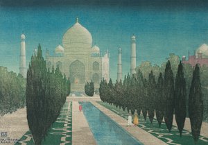Taj Mahal, Agra von Charles William Bartlett
