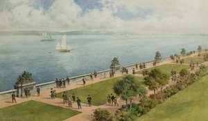 Projekt des Künstlers für Riverside Drive, Dundee