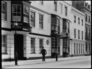 George Hotel, High Street, City of Portsmouth, 1930er Jahre