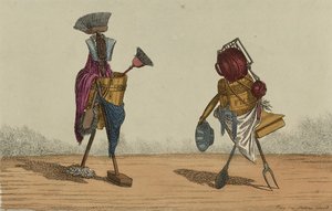 Belebte Werkzeuge, Platte 2, gewidmet den Hausmädchen und Köchen des Vereinigten Königreichs von Charles Williams
