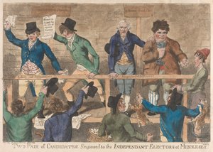Zwei Paar Kandidaten vorgeschlagen für die unabhängigen Wähler von Middlesex von Charles Williams