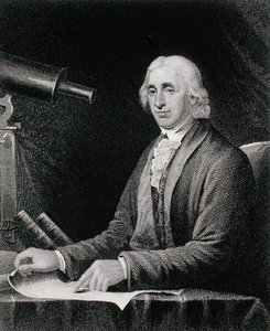 Porträt von David Rittenhouse (1732-96), graviert von James Barton Longacre (1794-1869)