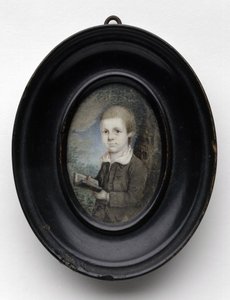 Porträt eines jungen Jungen, um 1768 von Charles Willson Peale