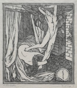 Von den Liebschaften des Amor und Psyche: Die Flucht des Amor von Charles de Sousy Ricketts