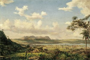 Havanna-Bucht, Kuba, ca. 1854-61, Öl auf Leinwand von Charles de Wolfe Brownell