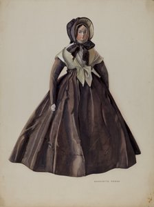 Quäker-Kostümpuppe von Charlotte Angus