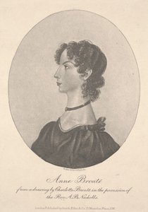 Anne Brontë, graviert von Walker & Boutall, ca. 1836-49
