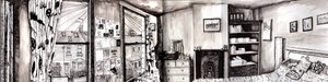 Schlafzimmer Panorama, 2021