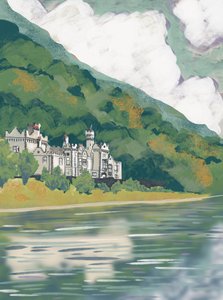 Historisches Schloss am See