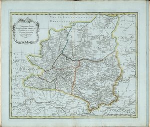 Generalkarte des Gouvernements Wjatka, 1791