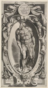 Johannes der Täufer von Cherubino Alberti after Michelangelo