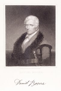 Daniel Boone (1736-1813) graviert von James Barton Longacre (1794-1869) von Chester Harding