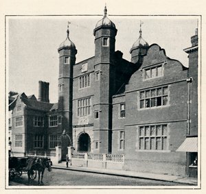 Erzbischof Abbots Hospital, Guildford, 1903 von Chester Vaughan