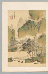 Landschaft, 1808 von Chikuto Nakabayashi