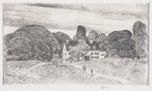 The Lion Gardiner Manor von Childe Frederick Hassam