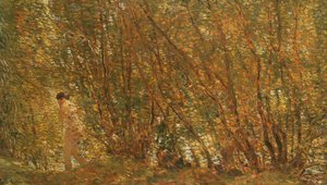 Unter den Erlen von Childe Frederick Hassam