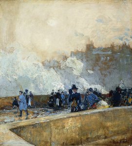 Windiger Tag, Paris