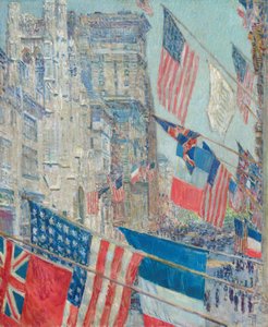Alliierter Tag, Mai 1917 von Childe Hassam
