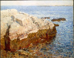 Klippenfelsen - Appledore von Childe Hassam