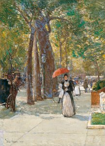 Fifth Avenue am Washington Square, New York, 1891