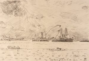 Rückkehr der Flotte von Childe Hassam