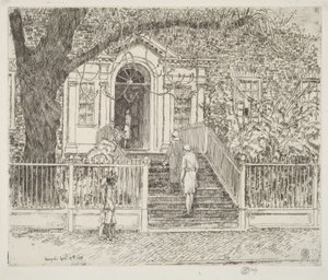 Das Chase-Haus von Childe Hassam