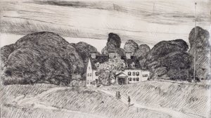 Das Lion Gardiner Manor von Childe Hassam