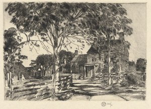 Walt Whitman von Childe Hassam