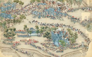Der Taiping-Aufstand, nach 1864 von Chinese Master.