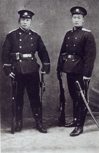 Regierungssoldaten in Tianjin
