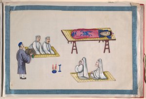 Album, spätes 19. Jahrhundert (Album von zwölf Blättern)