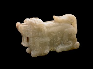 Ruhendes Tier, 1700-1800 von Chinese School
