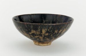Jizhou-Teeschale, 1279-1368 von Chinese School