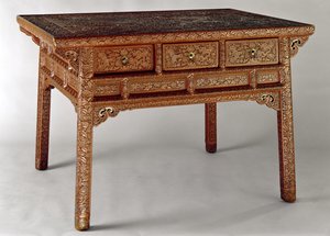 Palasttisch, Ming-Dynastie, Hsuan Te-Periode (1426-35)