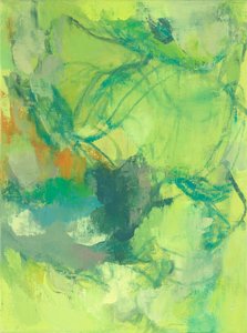 Abstrakte Komposition, Organisch/Garten-Serie II, 2022 von Ching Fun Tso