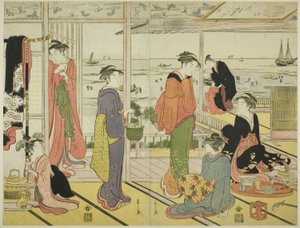 In einem Freudenhaus in Shinagawa (Shinagawa no rojo)