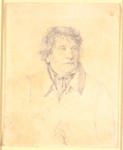 Porträt des Vaters, Bäckermeister P.B. Købke