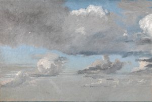 Studie von Wolken von Christen Købke