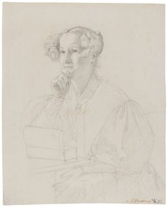 Porträt von Susanne Dorothea Ryder 1814-1889 von Christen Købke