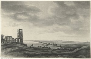 Landschaft mit Ruine