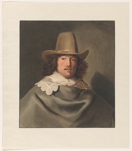 Porträt von Abraham Velters (1603-1690) von Christiaan Kramm