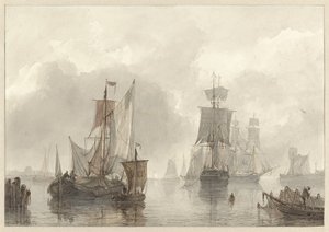 Segelschiffe von Christiaan Lodewijk Willem Dreibholtz