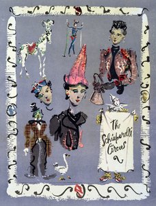 Werbung für das Modehaus Schiaparelli