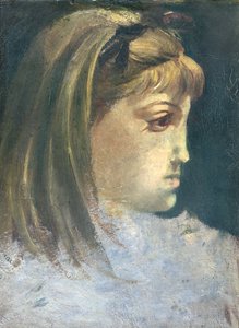 Misia Sert (1872-1950) im Stil von Manet von Christian Bérard
