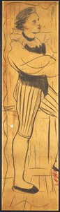 Triptychon (Zeichnung einer Liebesszene) von Christian Bérard